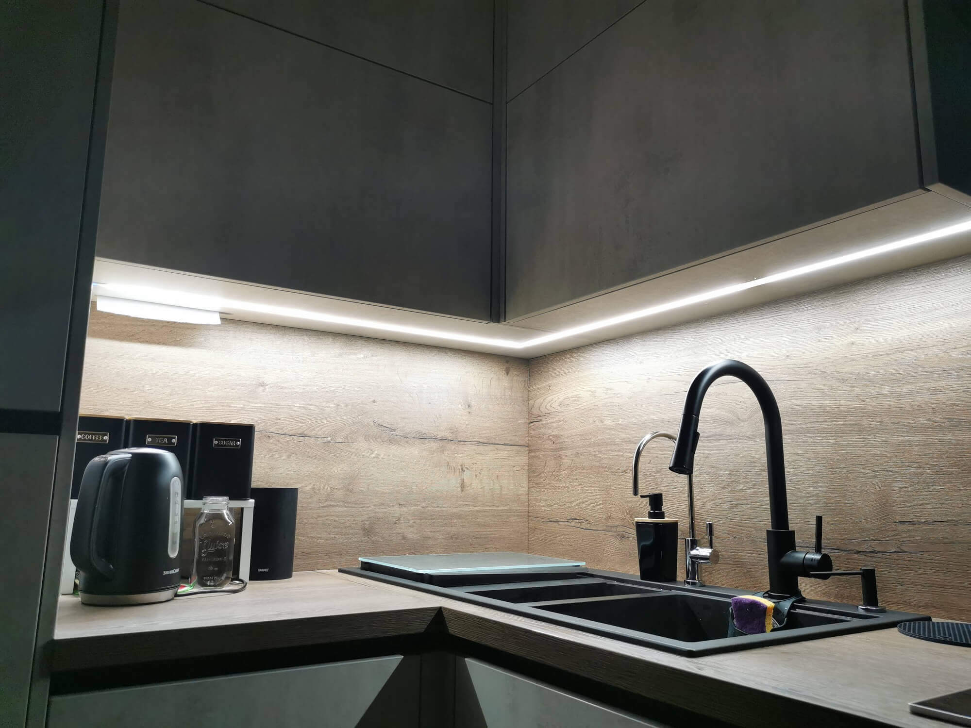 Light in the kitchen